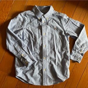 Polo- Ralph Lauren boy’s  Light Blue Button-Down Shirt